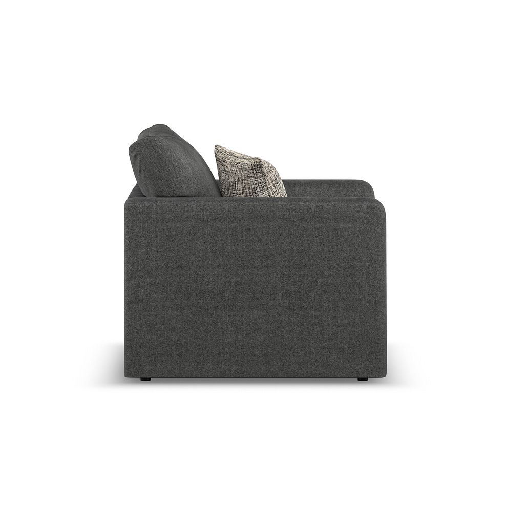 Elston Armchair in Penny Whisp Fabric 4