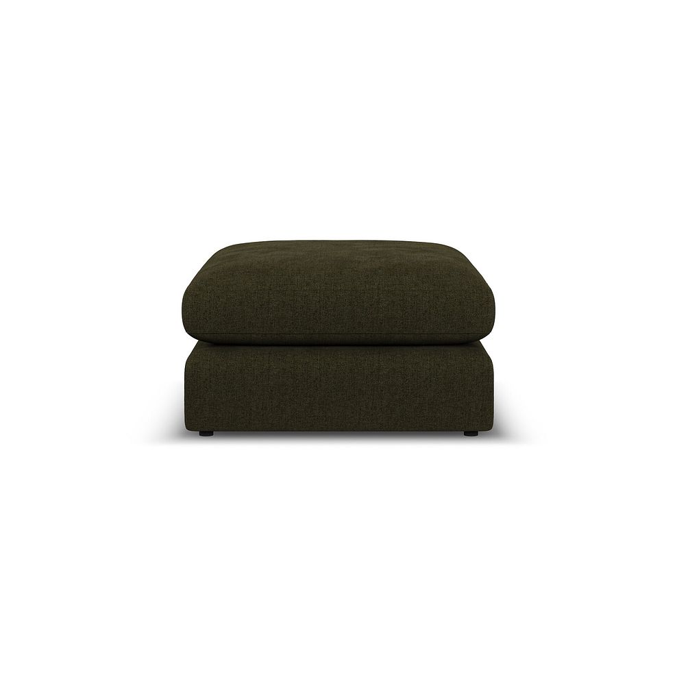 Elston Footstool in Penny Forest Fabric 4