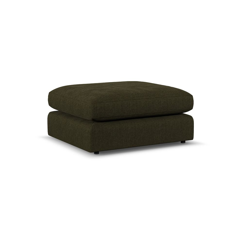 Elston Footstool in Penny Forest Fabric 5