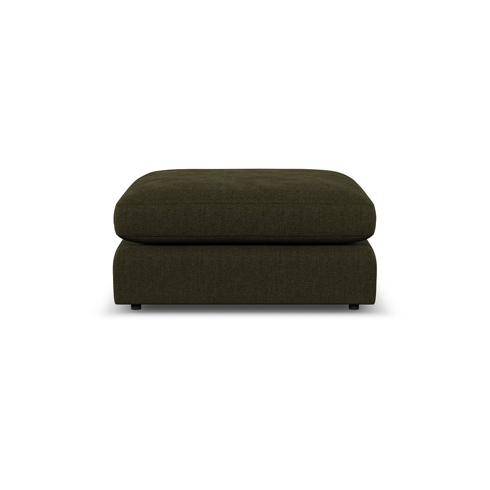 Elston Footstool in Penny Forest Fabric 6