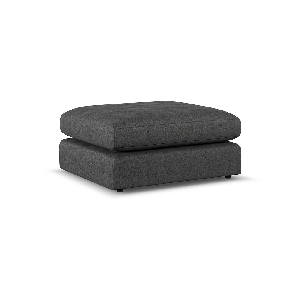 Elston Footstool in Penny Whisp Fabric 4