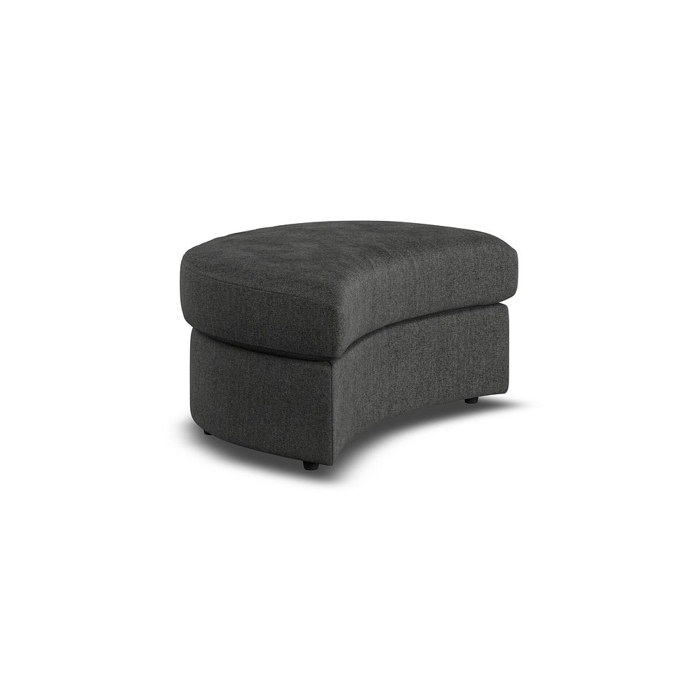 Elston Half Moon Footstool in Penny Whisp Fabric 3