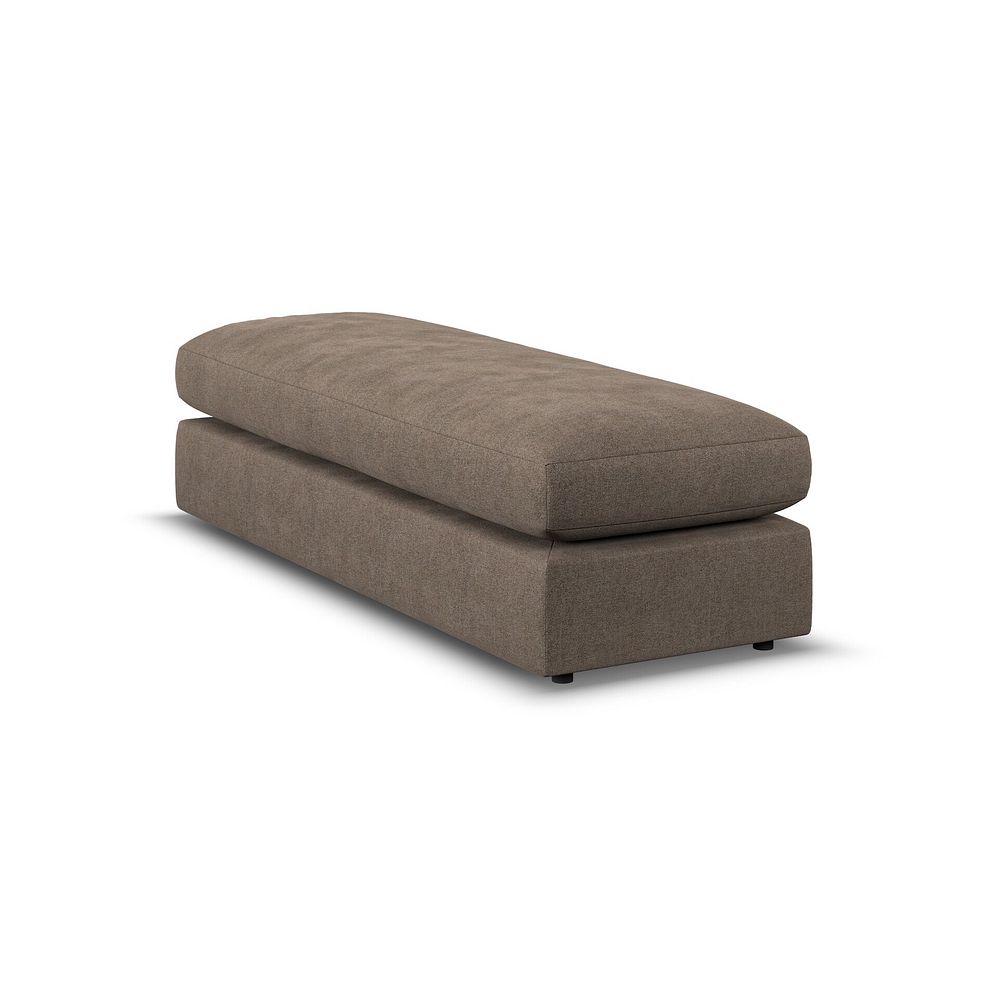Elston Large Fender Footstool in Penny Burrow Fabric 3