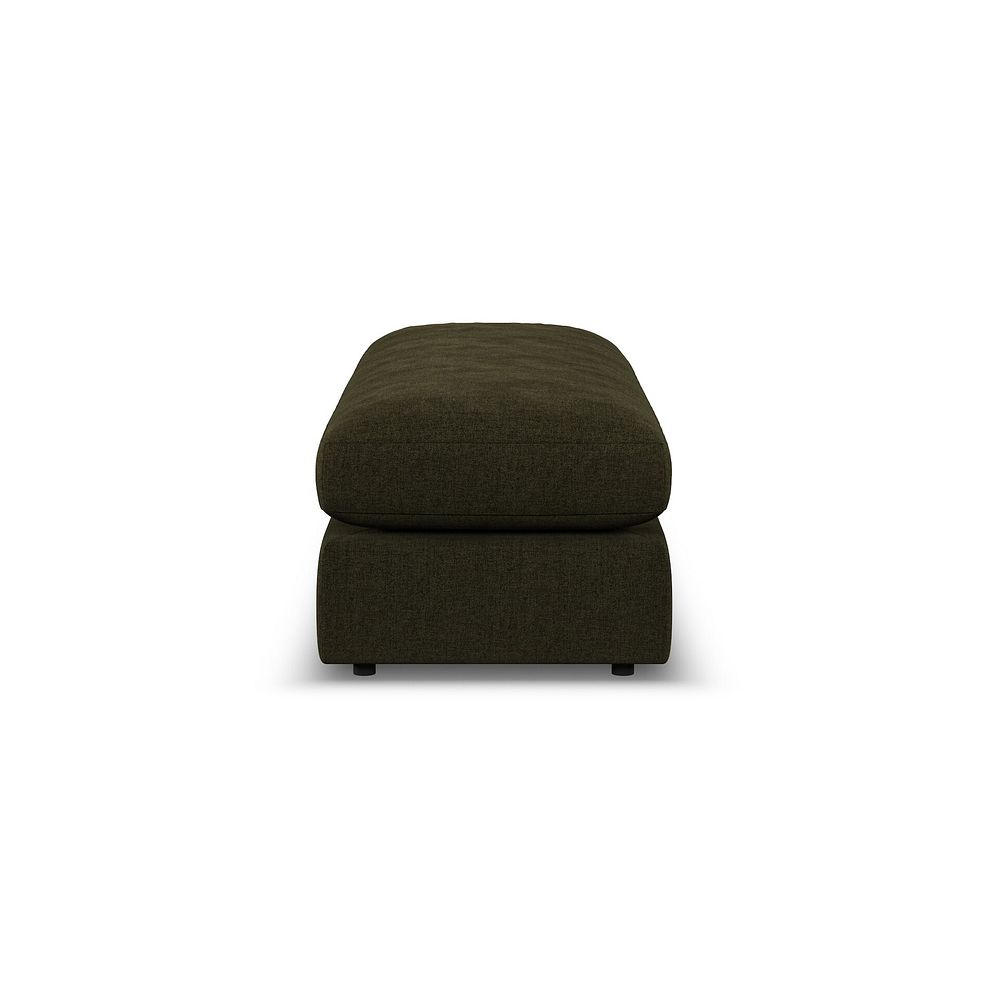 Elston Large Fender Footstool in Penny Forest Fabric 4