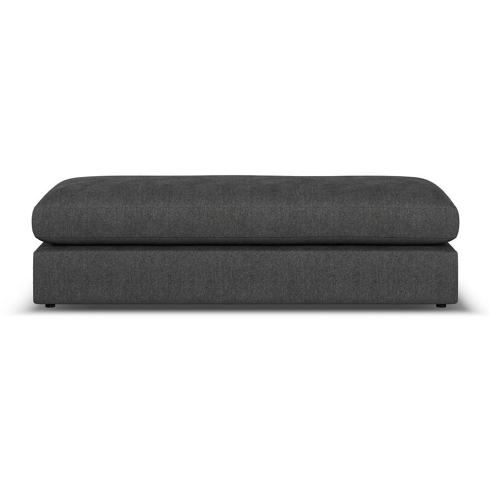 Elston Large Fender Footstool in Penny Whisp Fabric 2
