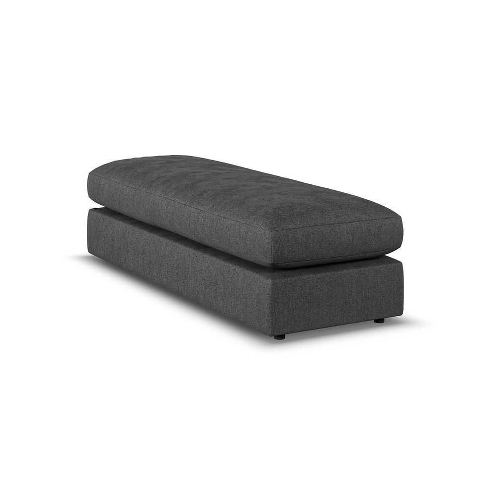 Elston Large Fender Footstool in Penny Whisp Fabric 3