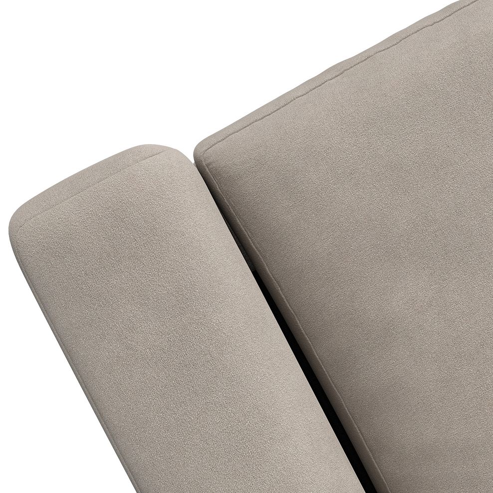 Elston Large U-Shape Modular Corner Sofa in Penny Mid Grey Fabric - Group 11 5
