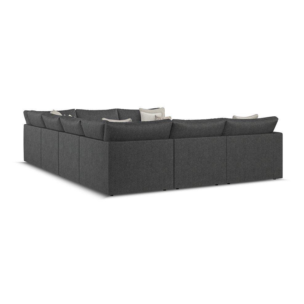 Elston Large U-Shape Modular Corner Sofa in Penny Whisp Fabric - Group 11 3
