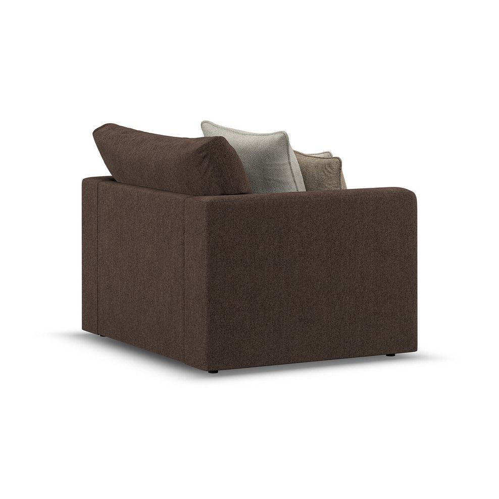 Elston Loveseat in Penny Cacao Fabric 3