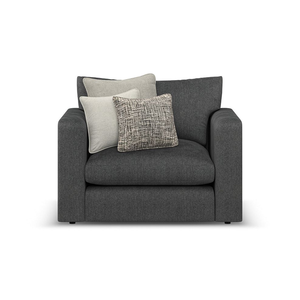 Elston Loveseat in Penny Whisp Fabric 2