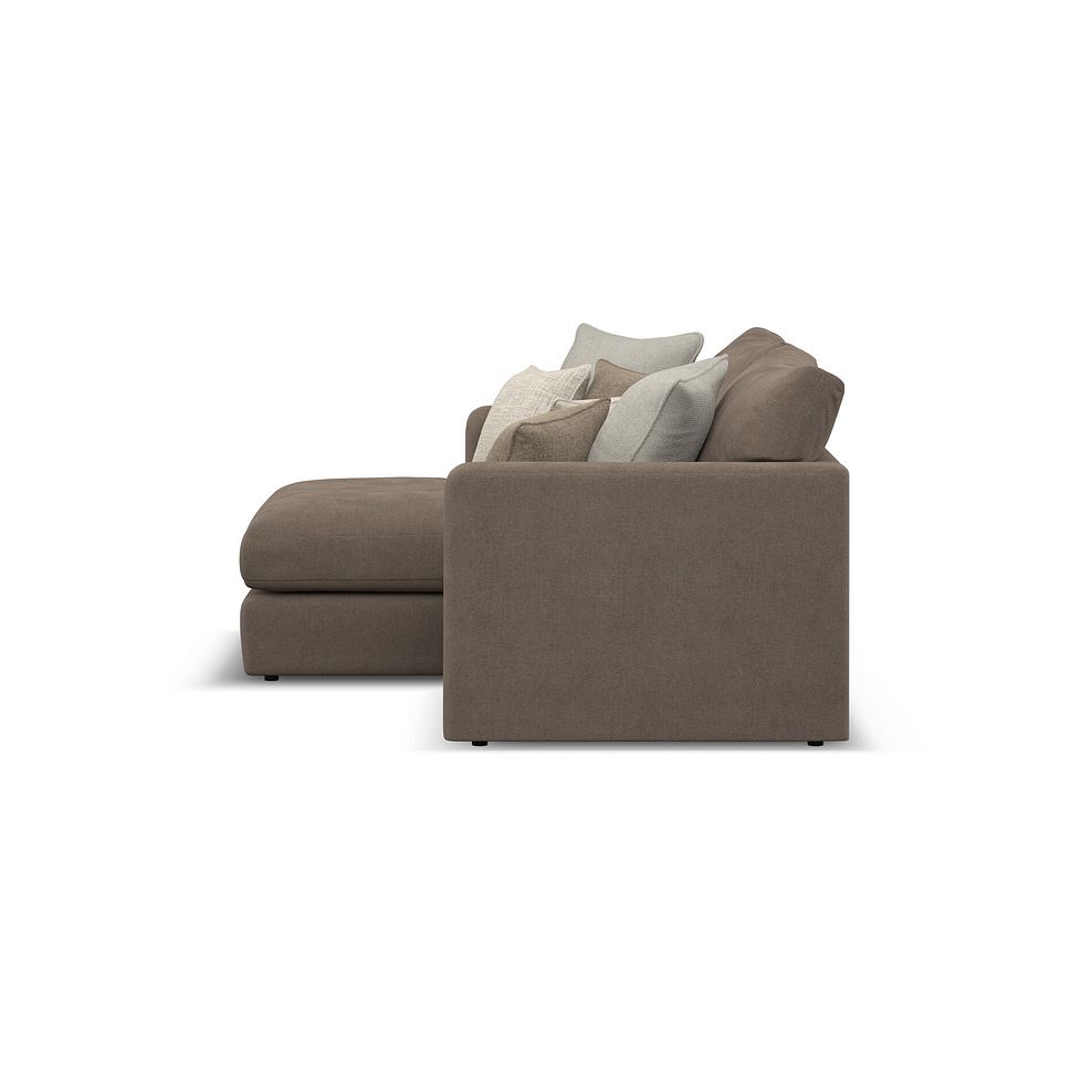 Elston Modular 2 Seater Left Hand Compact Chaise Sofa in Penny Burrow Fabric - Group 12 4