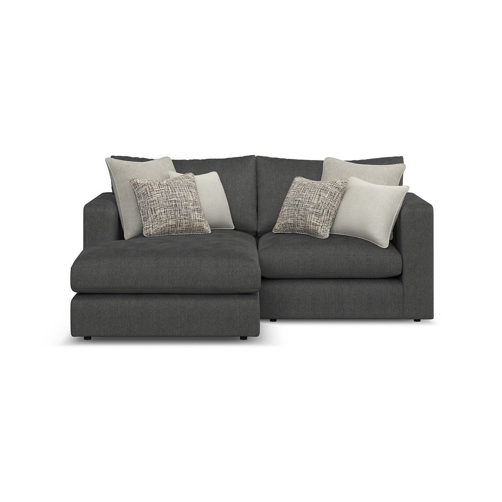 Elston Modular 2 Seater Left Hand Compact Chaise Sofa in Penny Whisp Fabric - Group 12 2