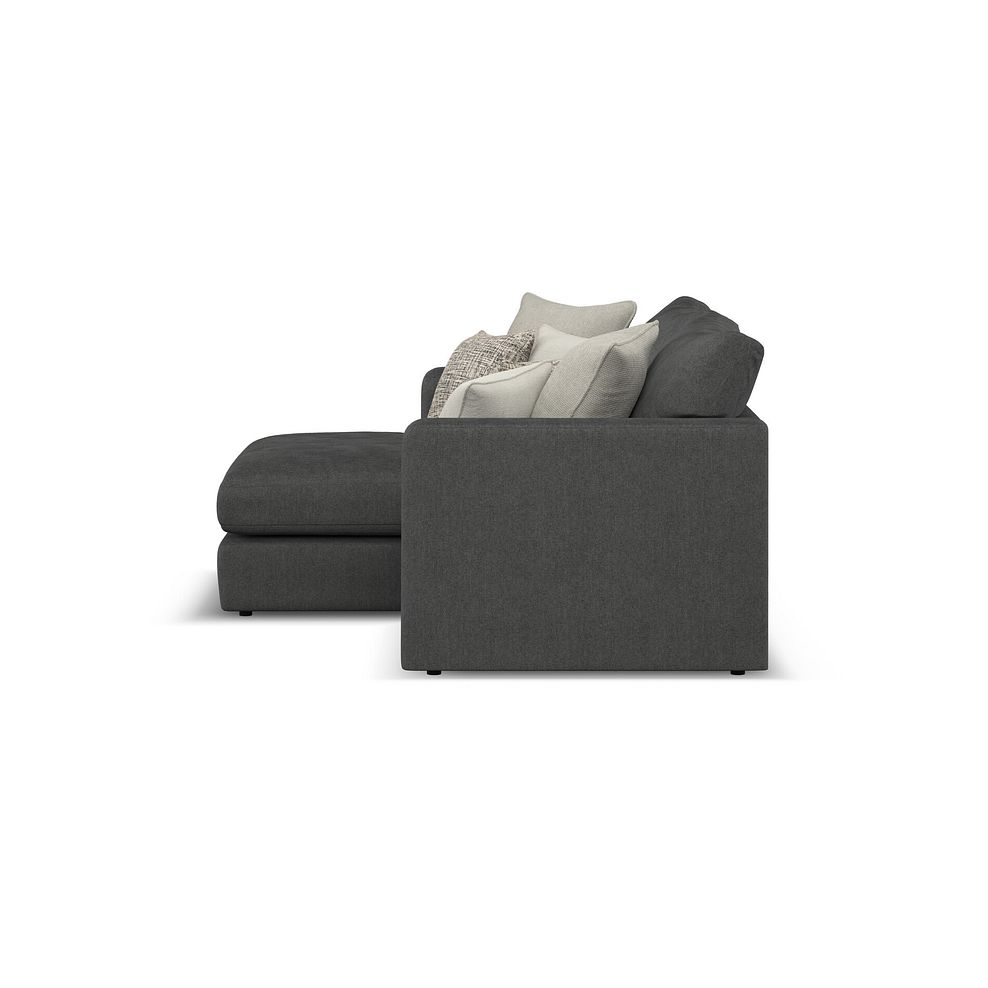 Elston Modular 2 Seater Left Hand Compact Chaise Sofa in Penny Whisp Fabric - Group 12 4