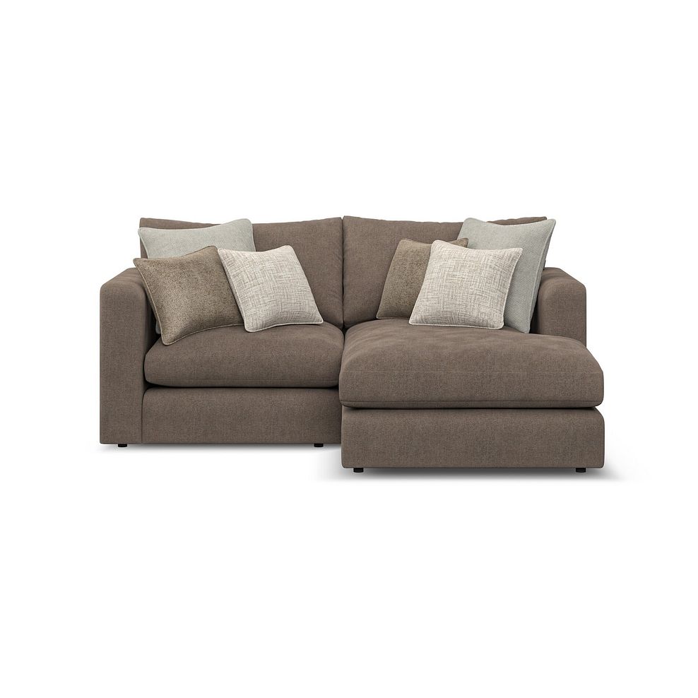Elston Modular 2 Seater Right Hand Compact Chaise Sofa in Penny Burrow Fabric - Group 13 2