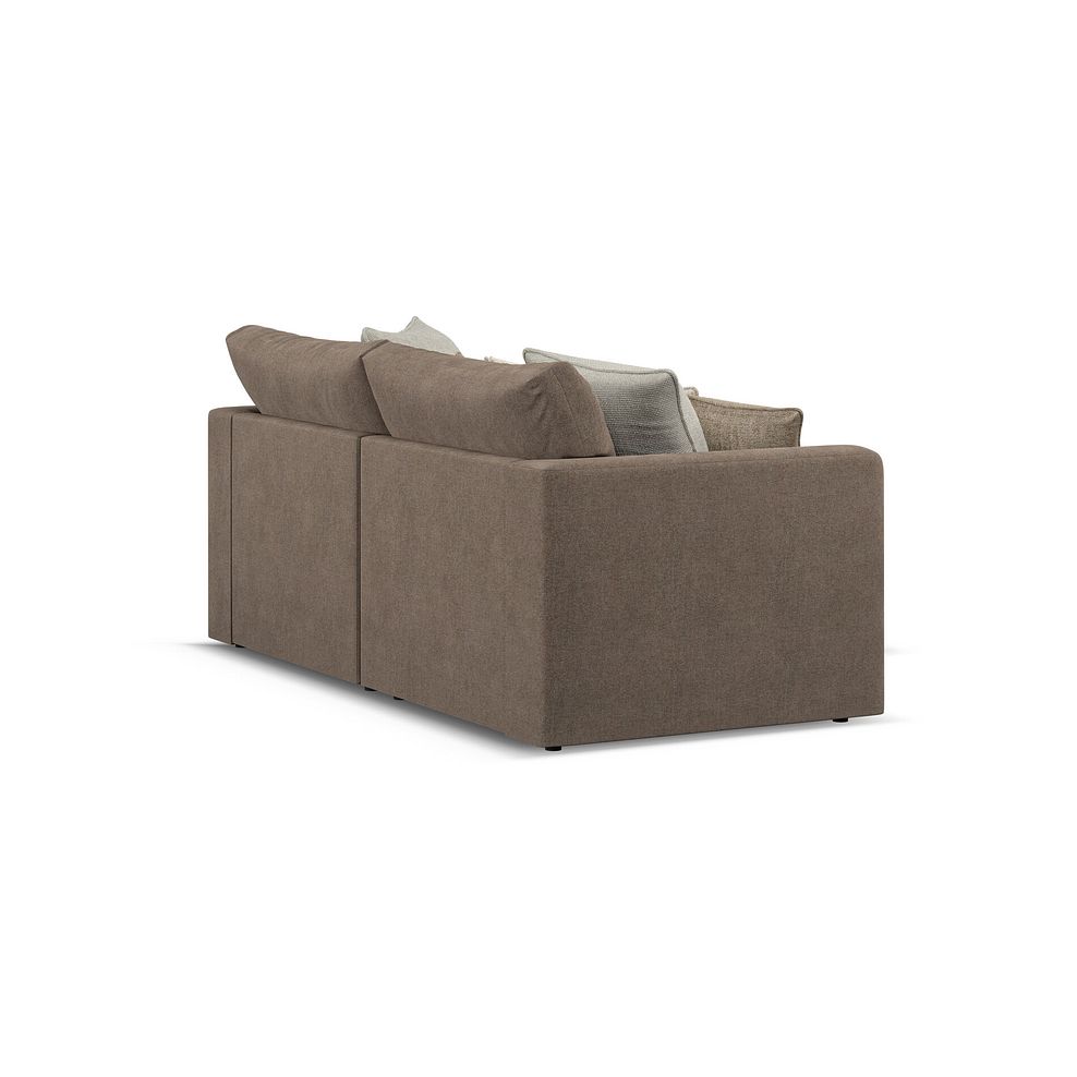 Elston Modular 2 Seater Right Hand Compact Chaise Sofa in Penny Burrow Fabric - Group 13 3