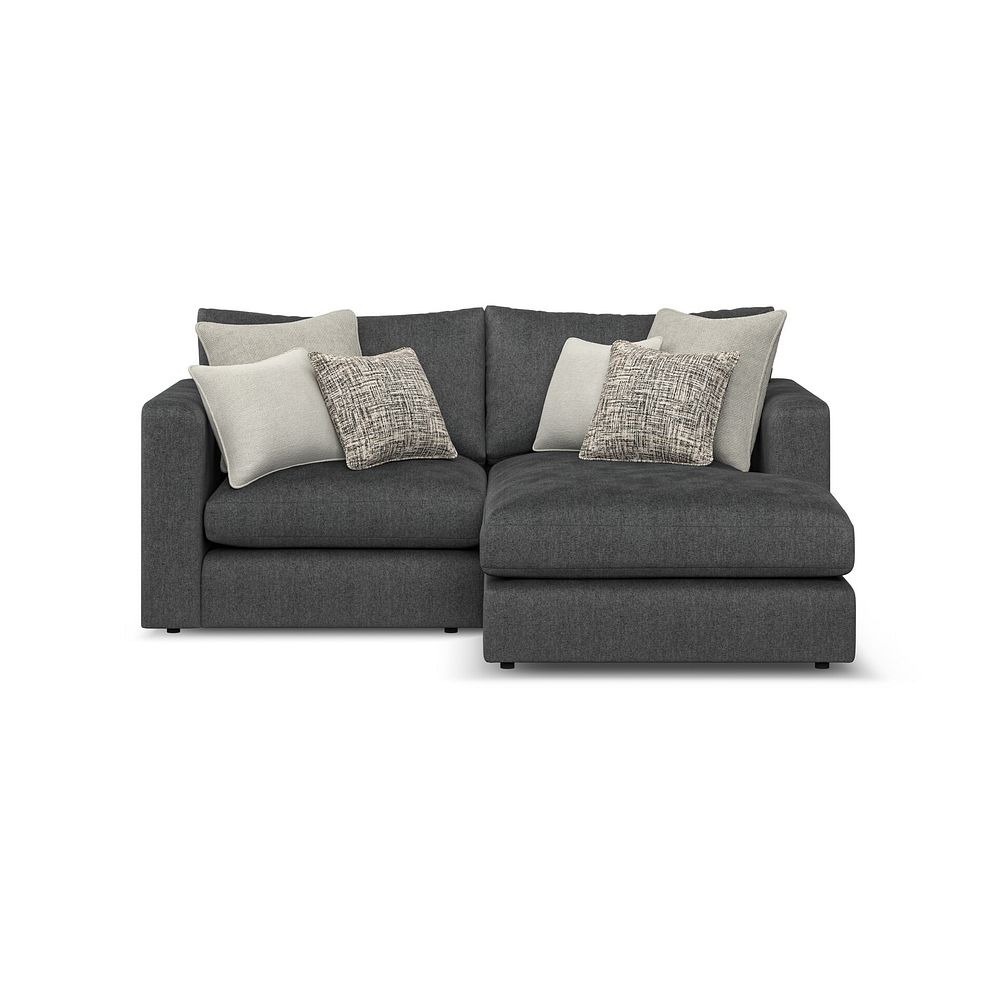 Elston Modular 2 Seater Right Hand Compact Chaise Sofa in Penny Whisp Fabric - Group 13 2