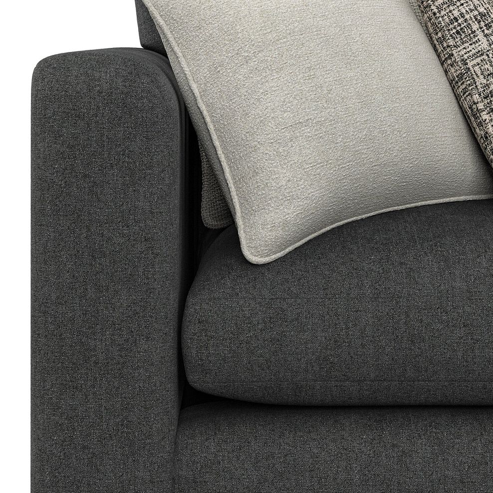 Elston Modular 2 Seater Right Hand Compact Chaise Sofa in Penny Whisp Fabric - Group 13 5