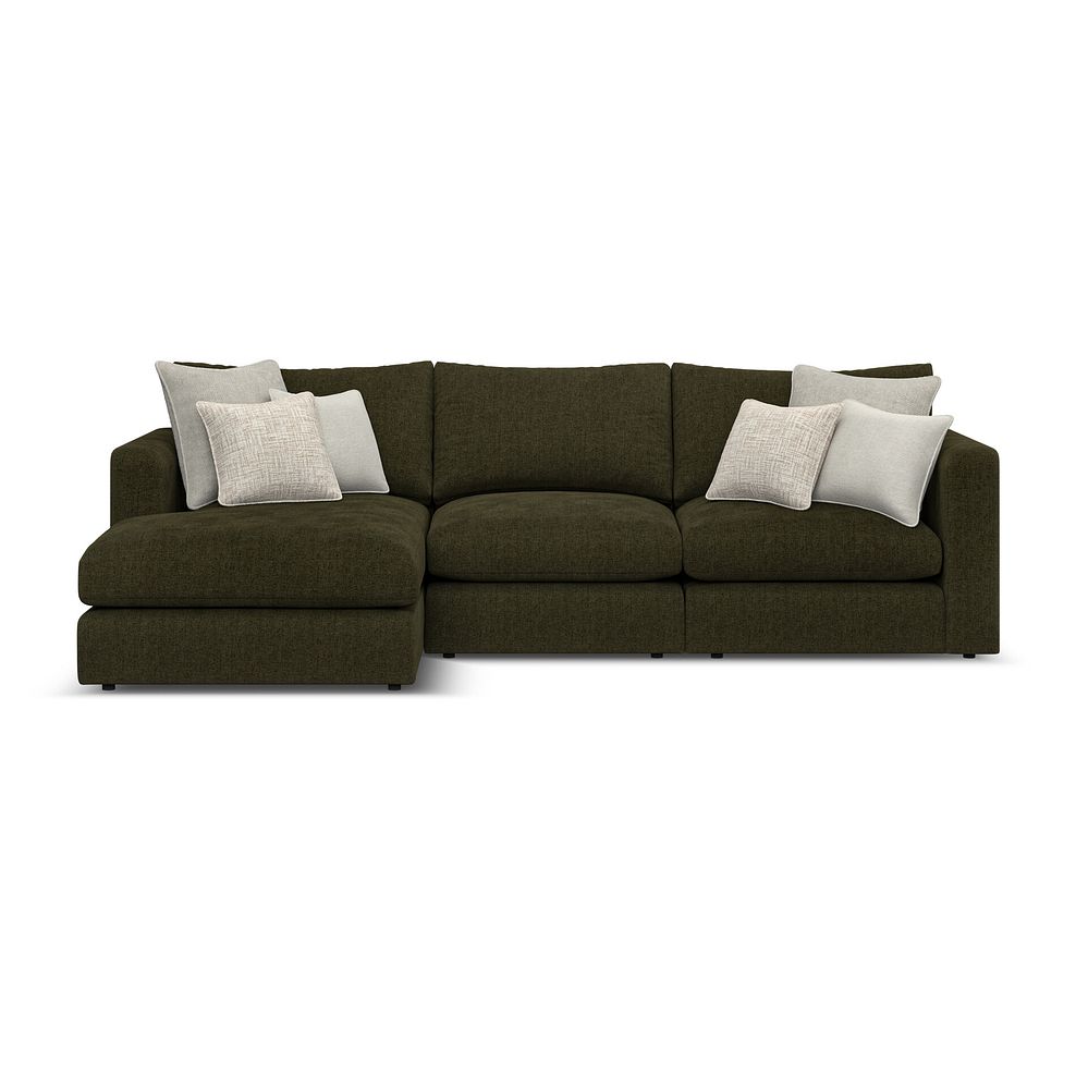 Elston Modular 3 Seater Left Hand Chaise Sofa in Penny Forest Fabric - Group 14 2