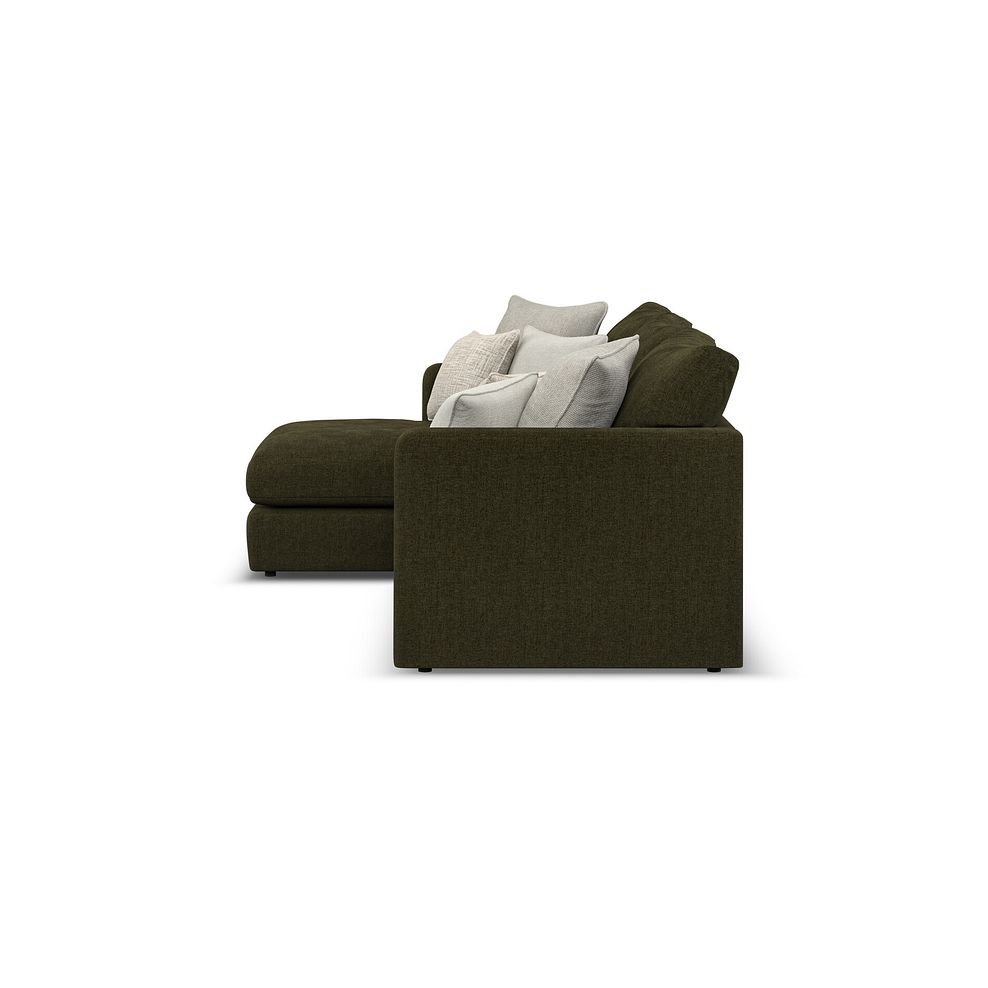 Elston Modular 3 Seater Left Hand Chaise Sofa in Penny Forest Fabric - Group 14 4