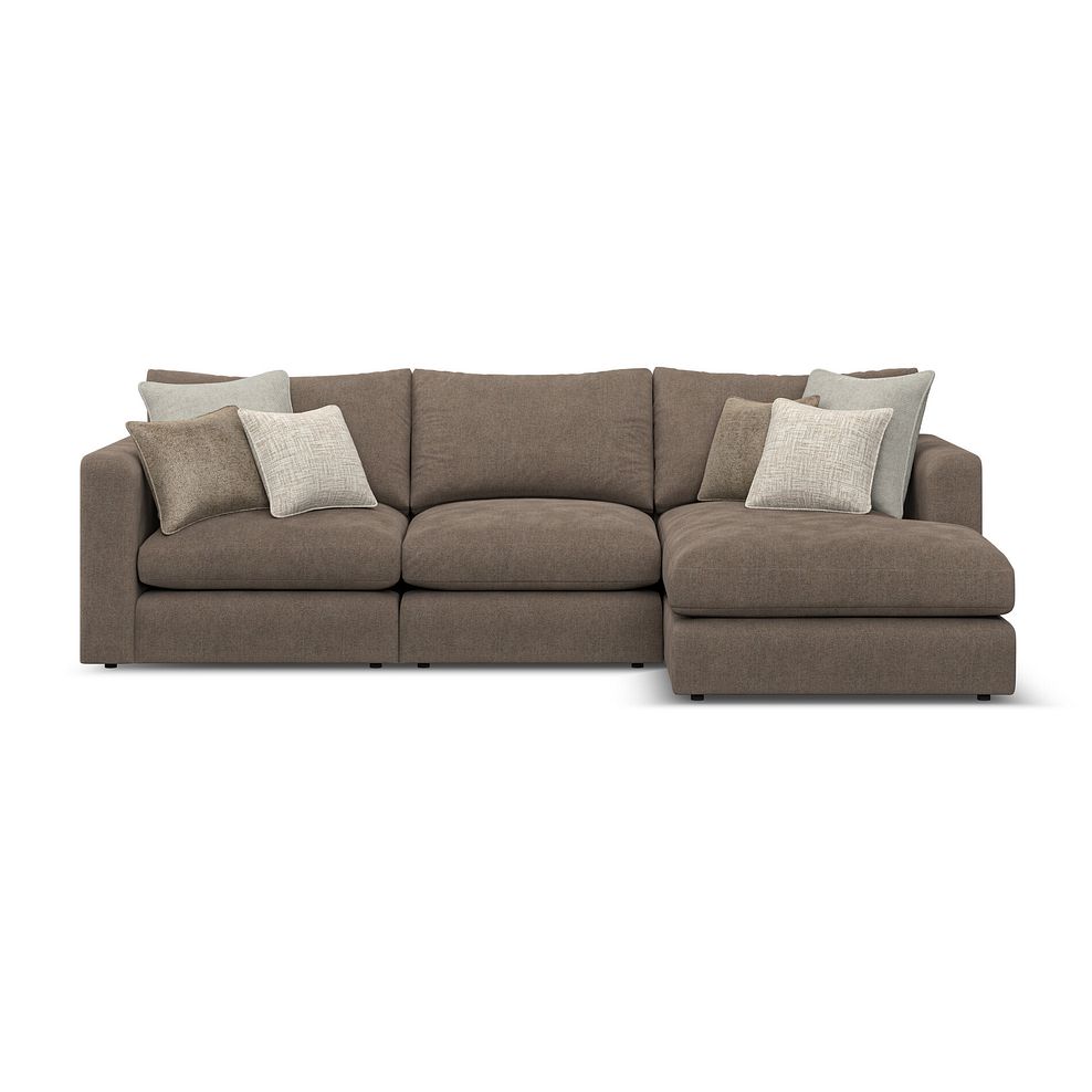 Elston Modular 3 Seater Right Hand Chaise Sofa in Penny Burrow Fabric - Group 15 2