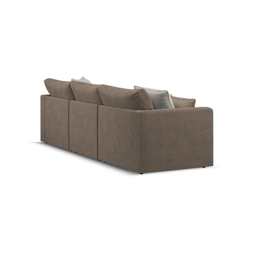 Elston Modular 3 Seater Right Hand Chaise Sofa in Penny Burrow Fabric - Group 15 3