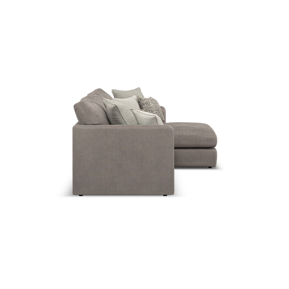 Elston Modular 3 Seater Right Hand Chaise Sofa in Penny Clay Fabric - Group 15 4