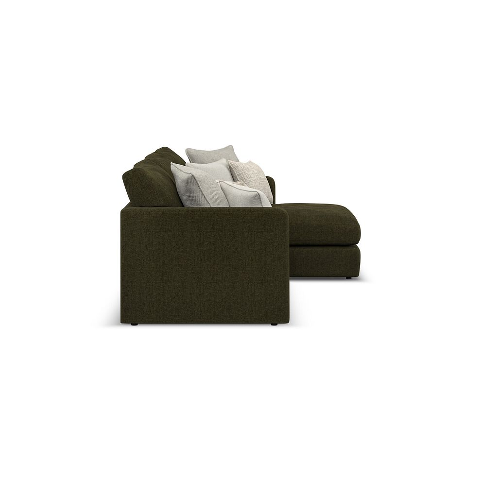 Elston Modular 3 Seater Right Hand Chaise Sofa in Penny Forest Fabric - Group 15 4
