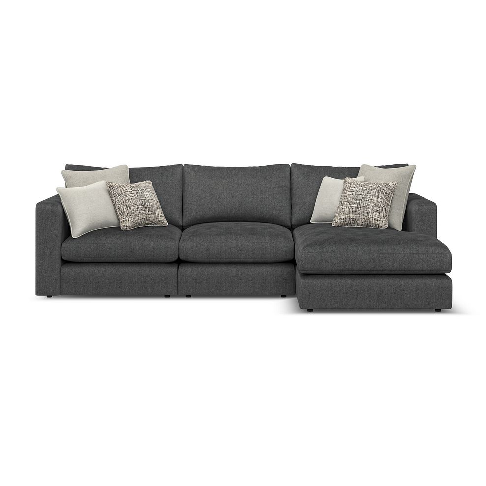 Elston Modular 3 Seater Right Hand Chaise Sofa in Penny Whisp Fabric - Group 15 2