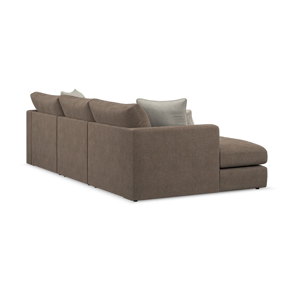 Elston Modular 3 Seater U-Shape Chaise Sofa in Penny Burrow Fabric - Group 16 3
