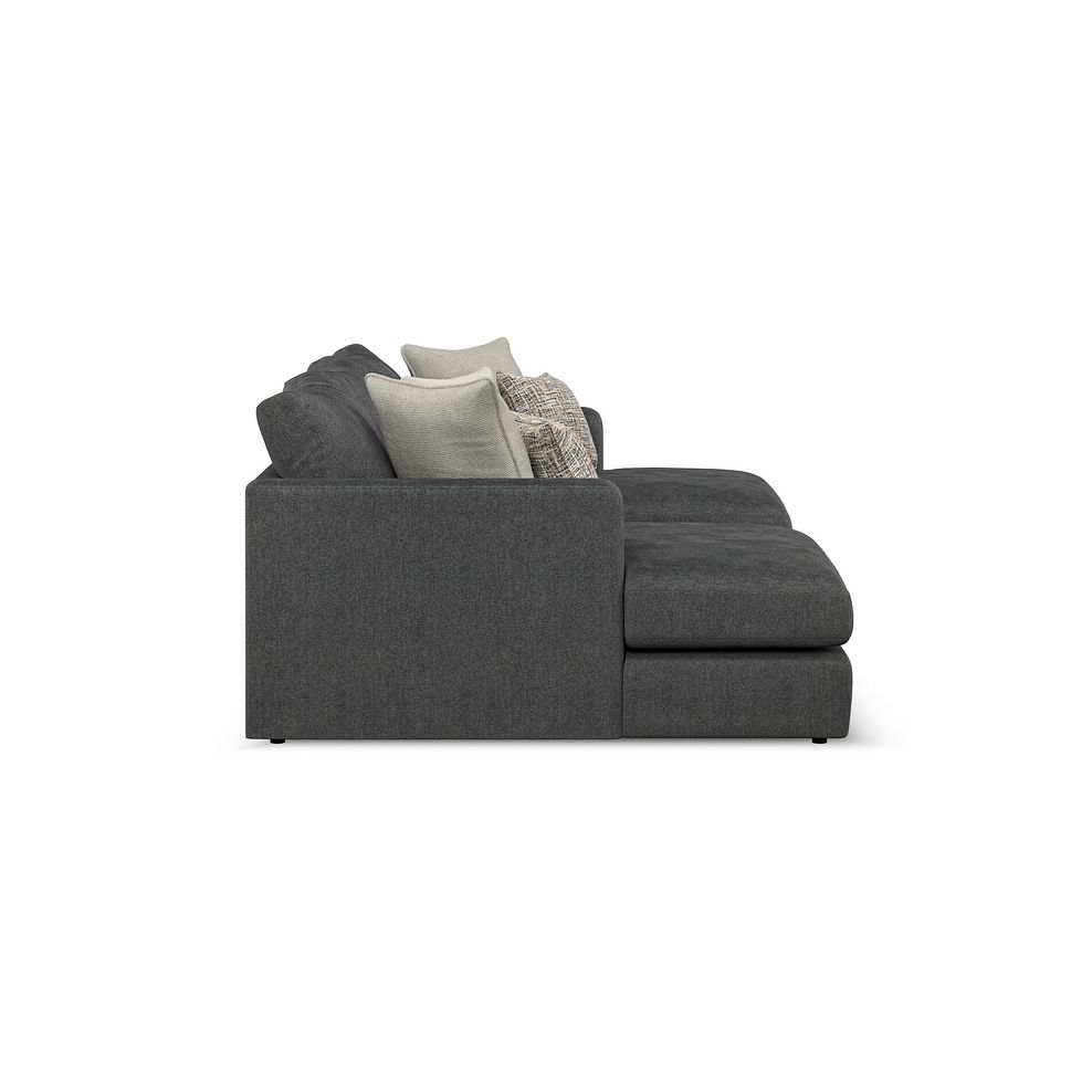 Elston Modular 3 Seater U-Shape Chaise Sofa in Penny Whisp Fabric - Group 16 4