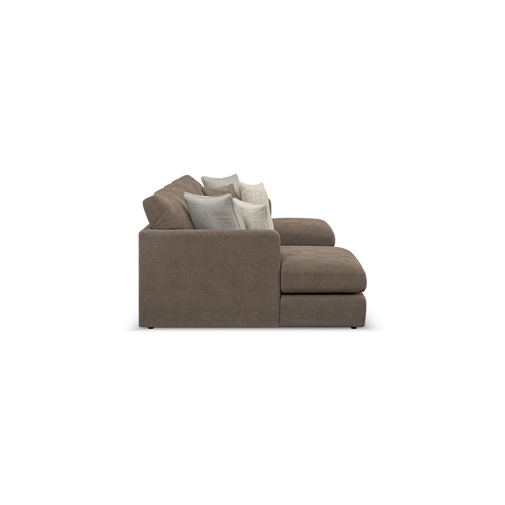 Elston Modular 4 Seater U-Shape Chaise Sofa in Penny Burrow Fabric - Group 17 4