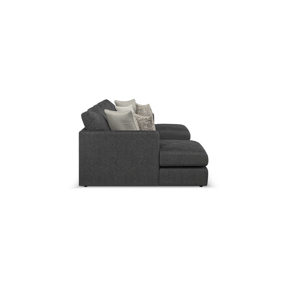 Elston Modular 4 Seater U-Shape Chaise Sofa in Penny Whisp Fabric - Group 17 4