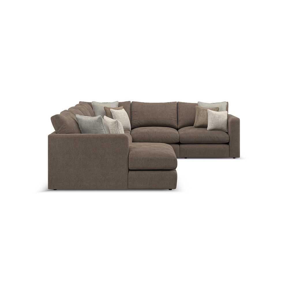 Elston Modular 6 Seater Left Hand Corner Sofa with Chaise in Penny Burrow Fabric - Group 18 4