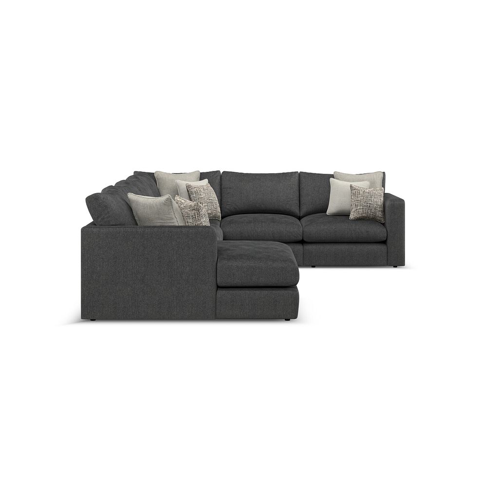 Elston Modular 6 Seater Left Hand Corner Sofa with Chaise in Penny Whisp Fabric - Group 18 4