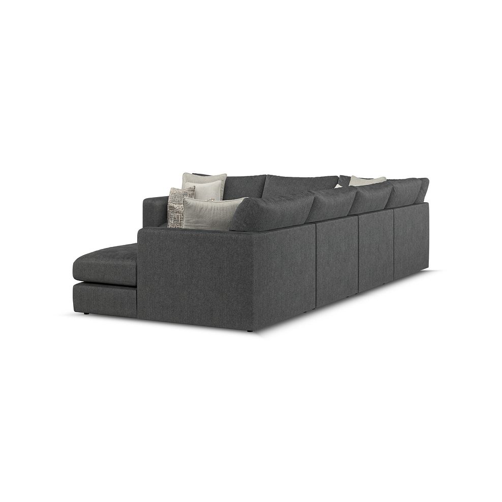 Elston Modular 6 Seater Right Hand Corner Sofa with Chaise in Penny Whisp Fabric - Group 19 3