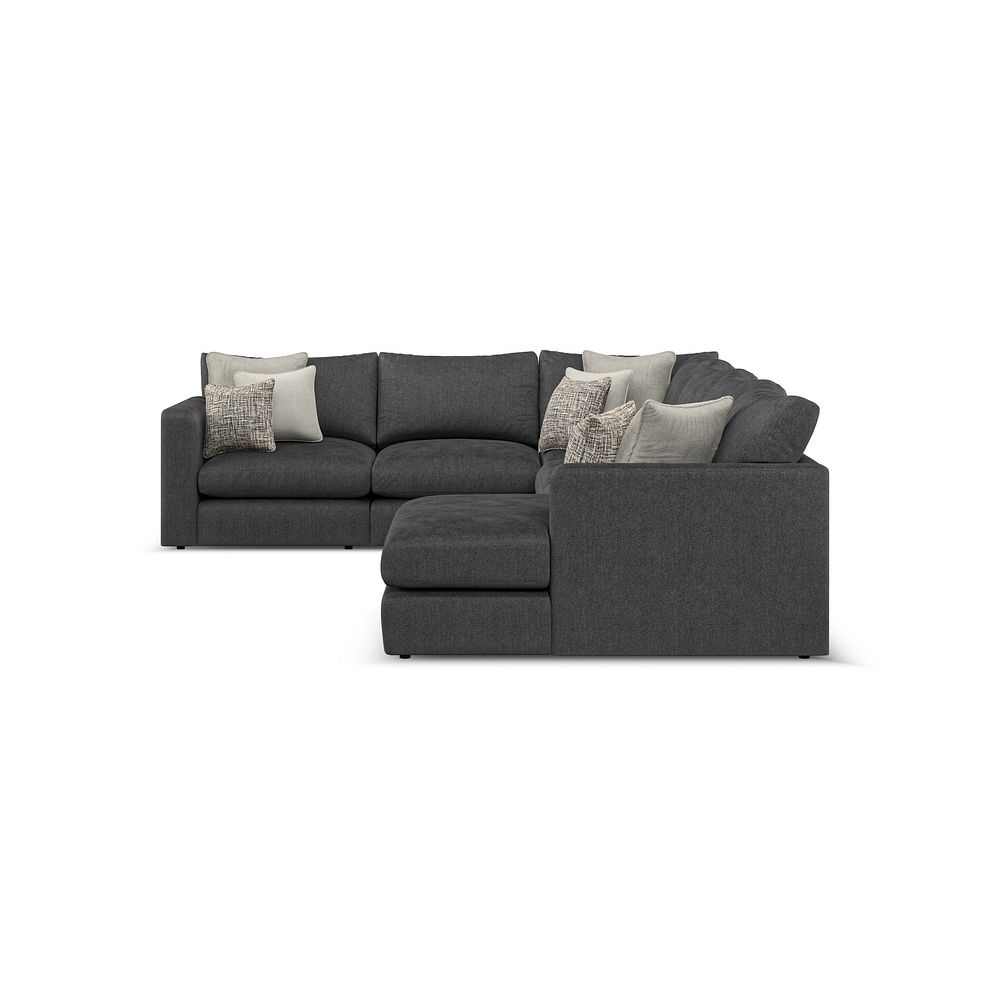 Elston Modular 6 Seater Right Hand Corner Sofa with Chaise in Penny Whisp Fabric - Group 19 4