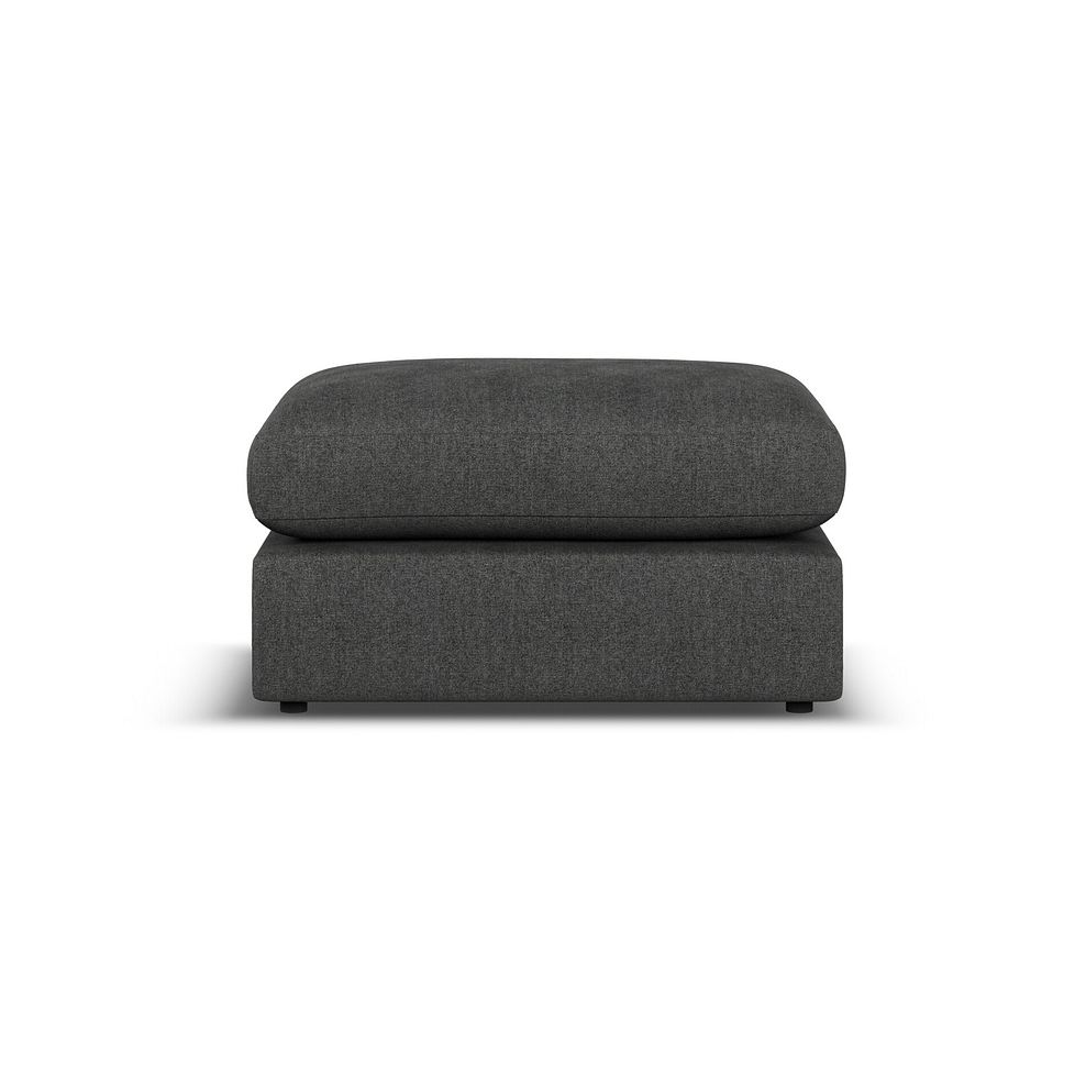 Elston Small Fender Footstool in Penny Whisp Fabric 2