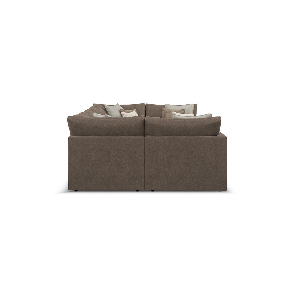 Elston Small U-Shape Modular Corner Sofa in Penny Burrow Fabric - Group 10 4