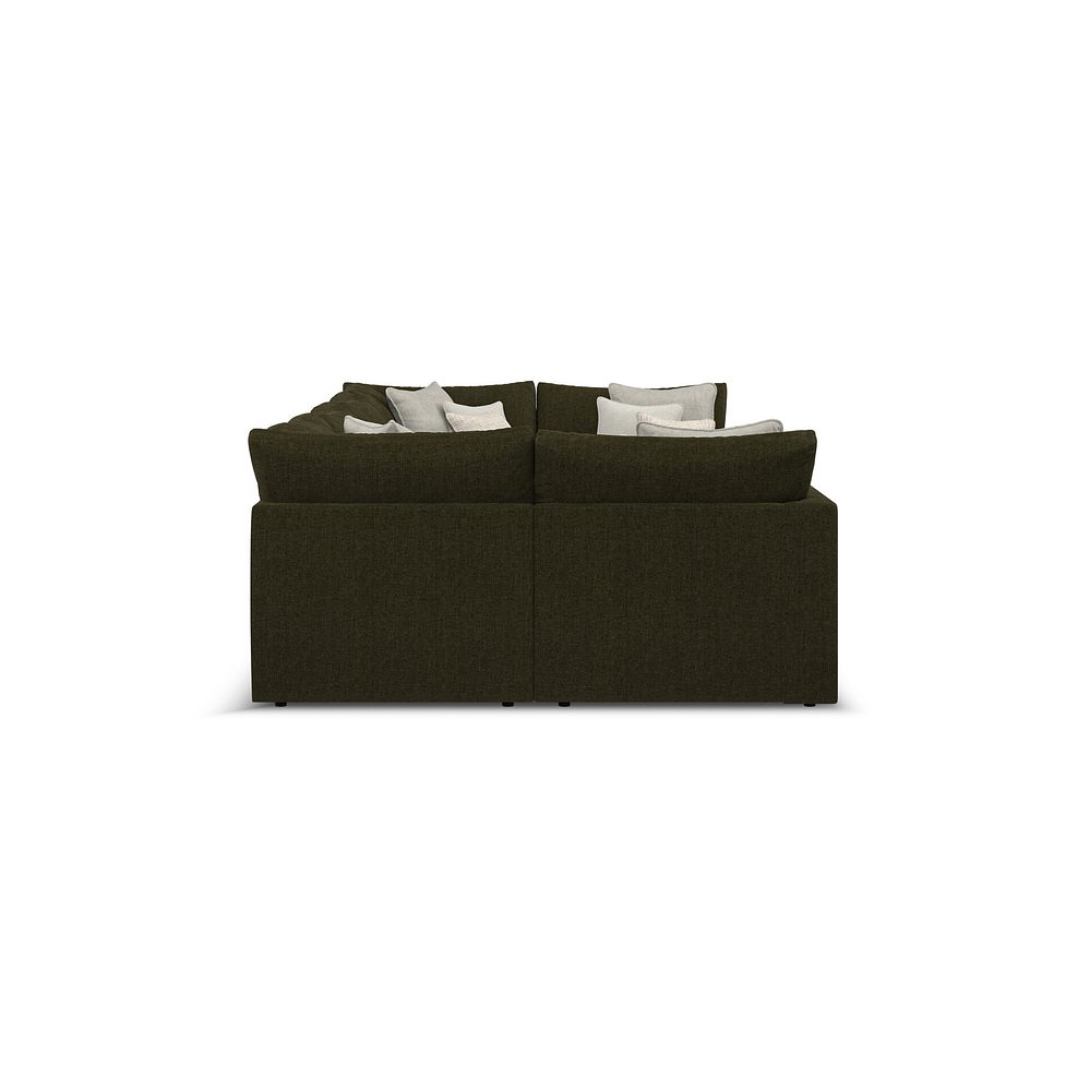 Elston Small U-Shape Modular Corner Sofa in Penny Forest Fabric - Group 10 4
