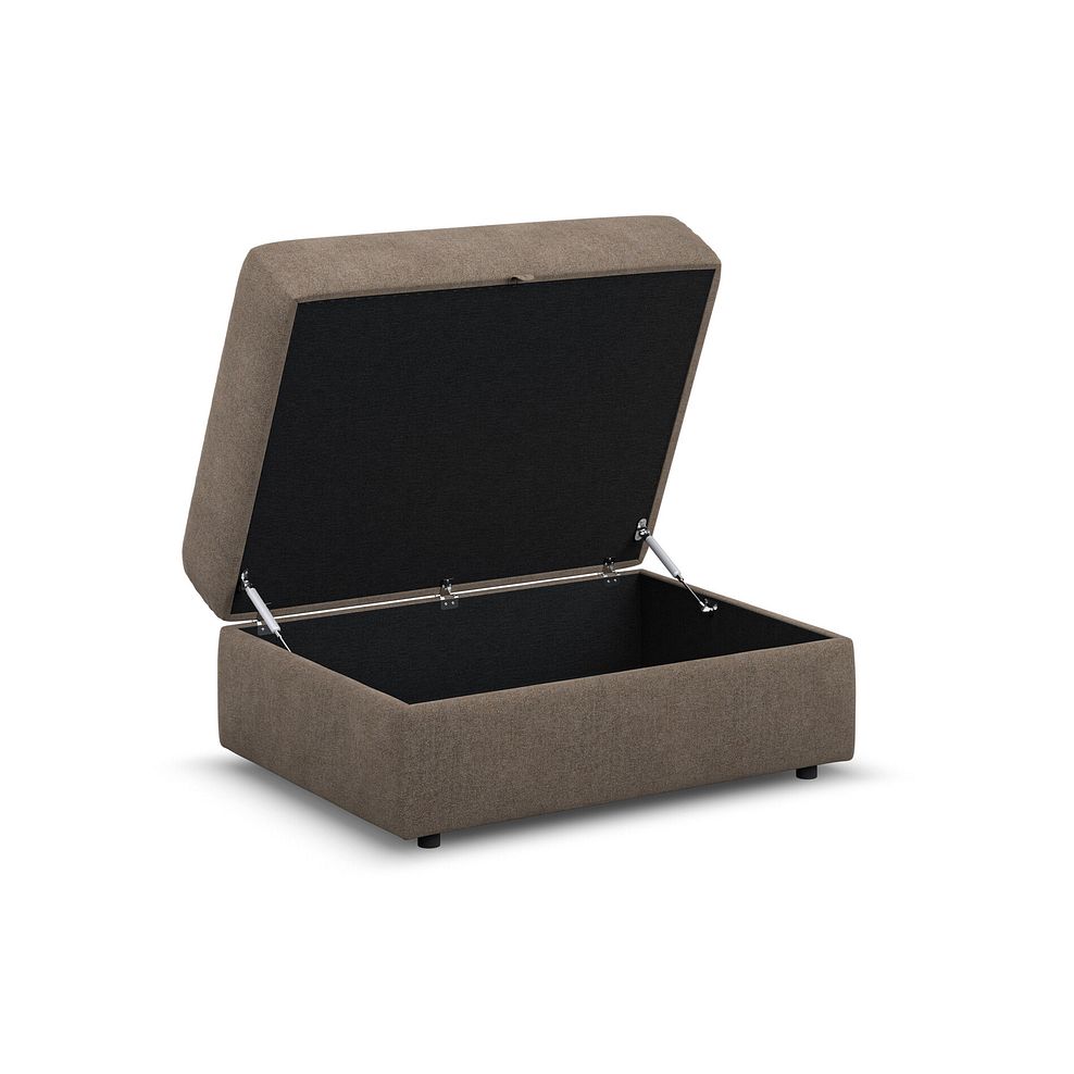 Elston Storage Footstool in Penny Burrow Fabric 2
