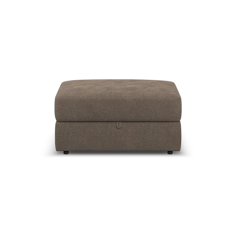 Elston Storage Footstool in Penny Burrow Fabric 1