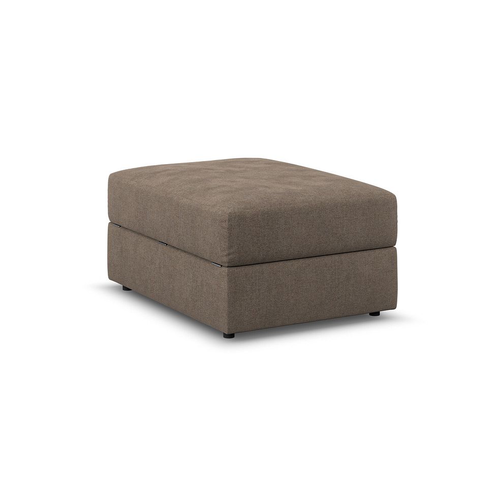 Elston Storage Footstool in Penny Burrow Fabric 3