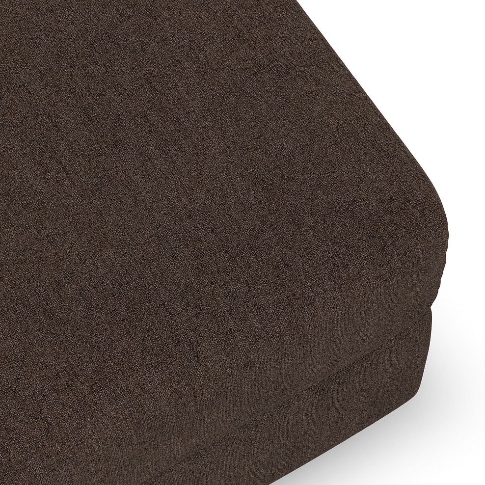 Elston Storage Footstool in Penny Cacao Fabric 5