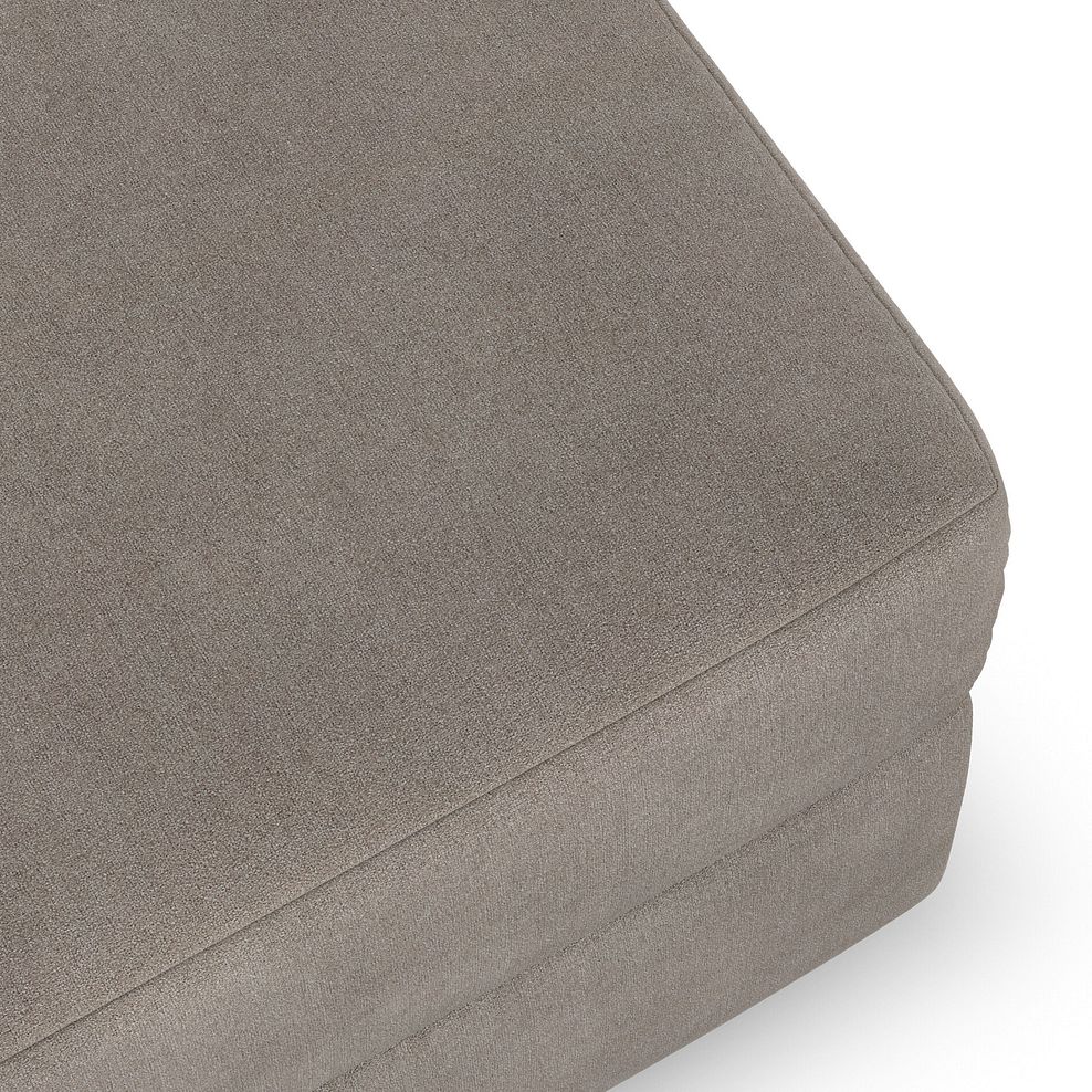 Elston Storage Footstool in Penny Clay Fabric 5