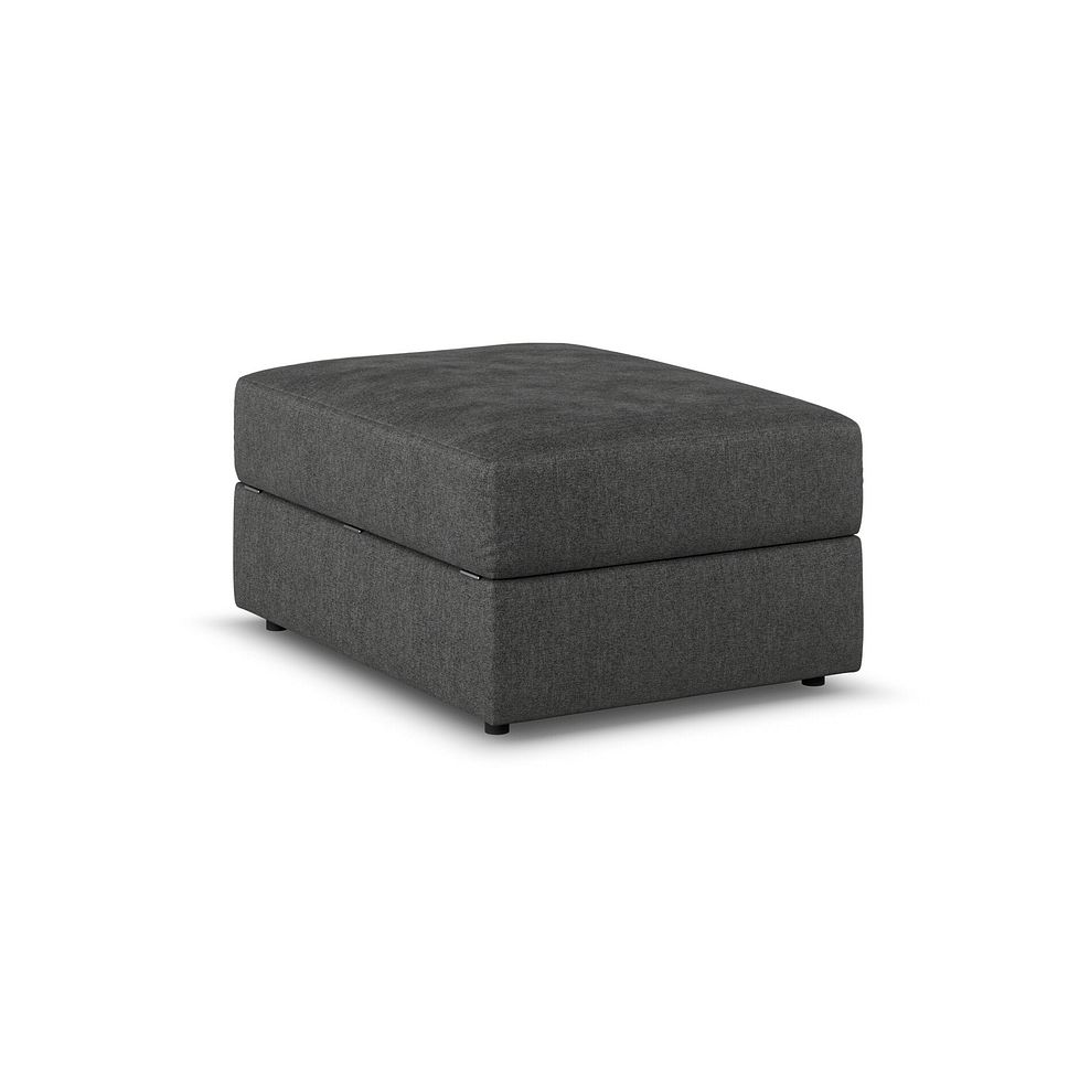 Elston Storage Footstool in Penny Whisp Fabric 2