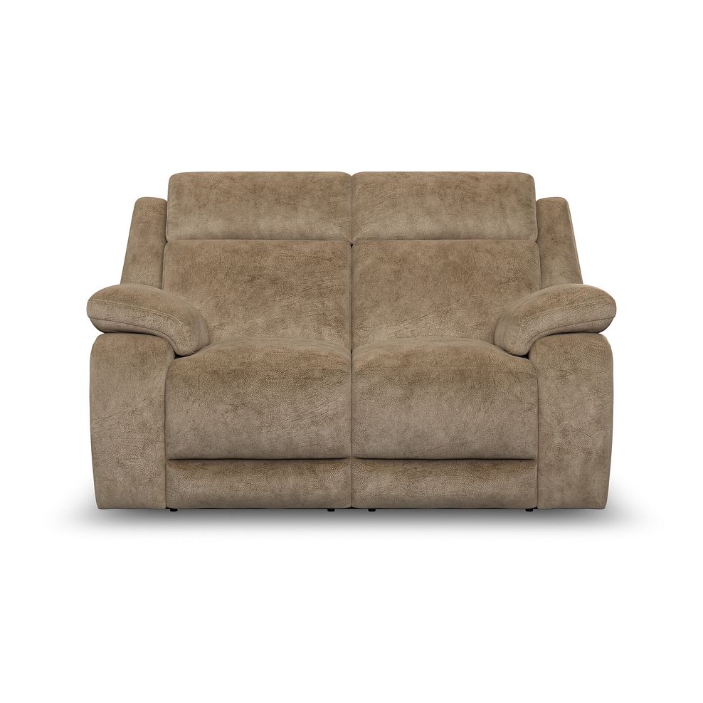 Emerson 2 Seater Electric Recliner Sofa in Dapple Taupe Fabric 5