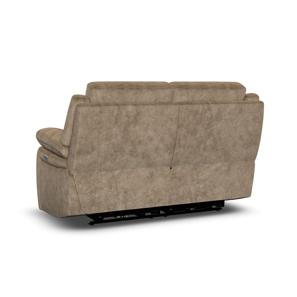 Emerson 2 Seater Electric Recliner Sofa in Dapple Taupe Fabric 6