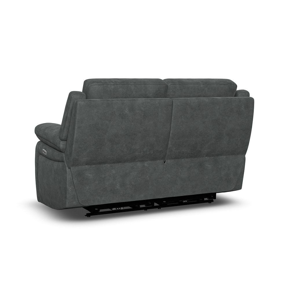 Emerson 2 Seater Electric Recliner Sofa in Miller Grey Fabric 6