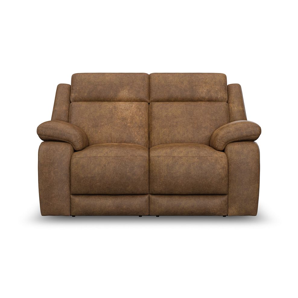 Emerson 2 Seater Electric Recliner Sofa in Ranch Brown Fabric 5