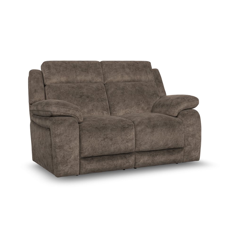 Emerson 2 Seater Sofa in Dapple Chocolate Fabric 1